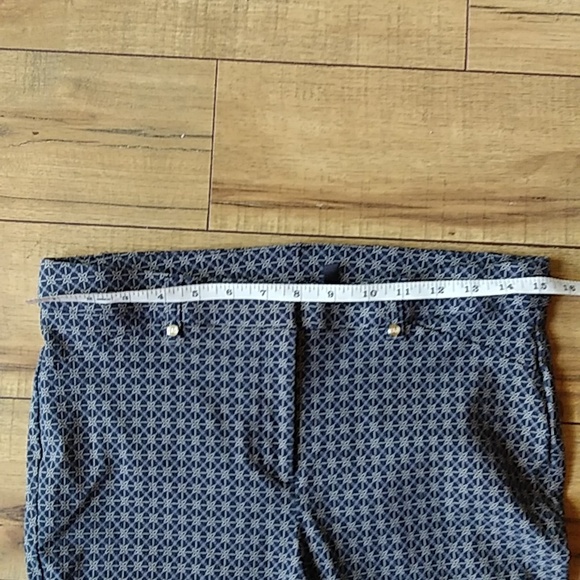 Comfort Fit Navy Blue And Tan Slim Leg Pant By Rafaella. Size 6 - Picture 17 of 17